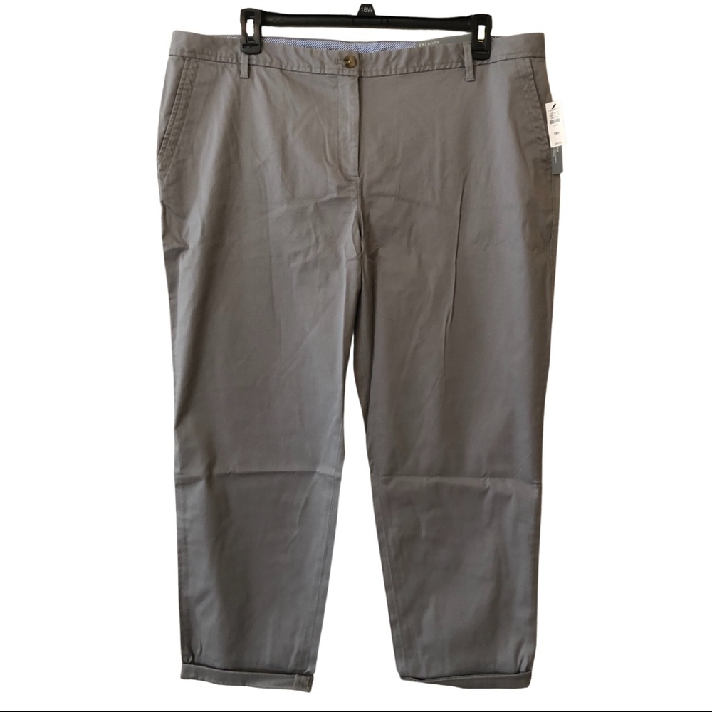 Talbots relaxed chino grey